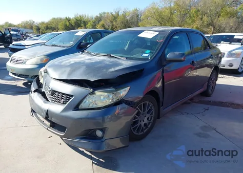 2010 Toyota Corolla S from USA, damaged, VIN 2T1BU4EE8AC501640